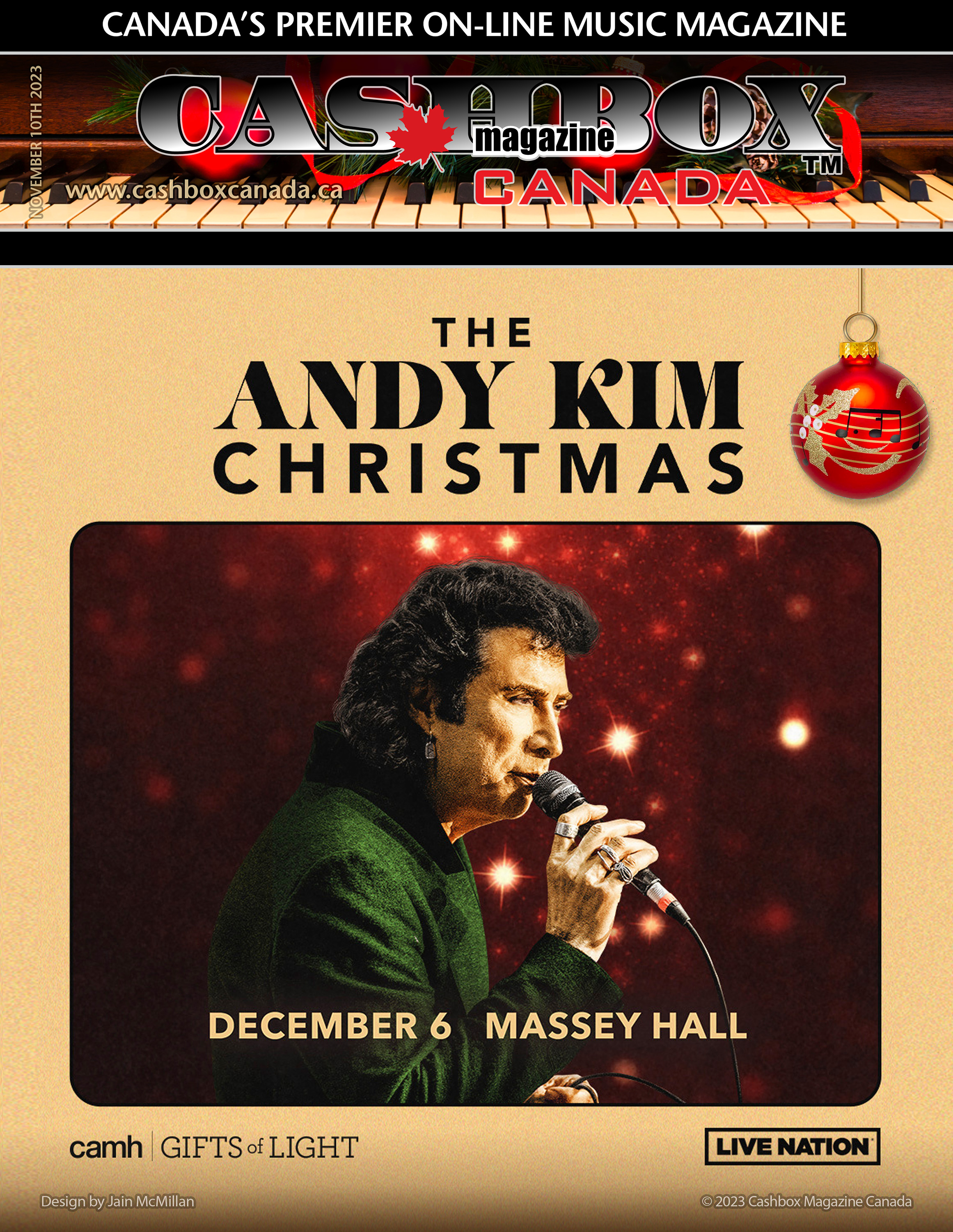 The Tradition Continues The19th Annual Andy Kim Christmas Toronto